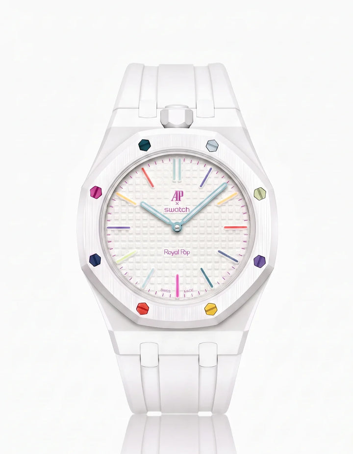 HUIT BLANC Royal Pop watch